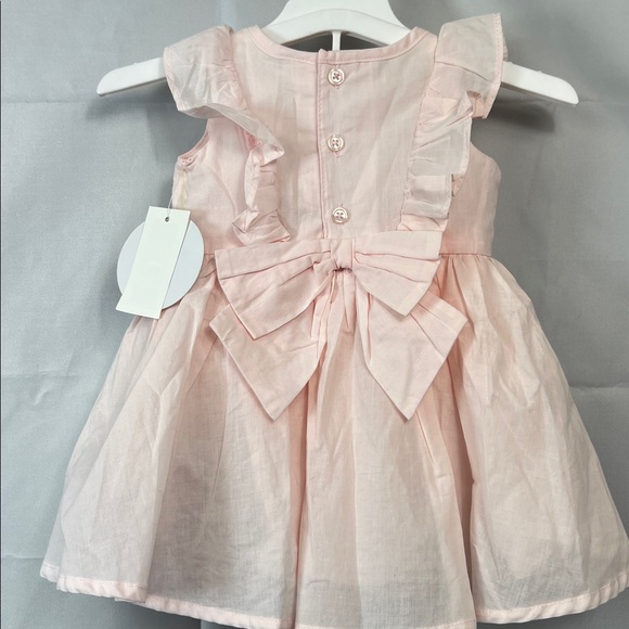 Edgehill Collection Pink cotton dress and diaper cover set size 3 months NWT - Picture 7 of 11